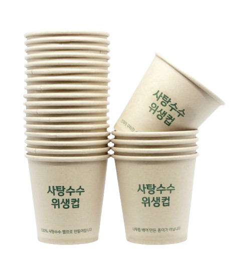 사탕수수 종이컵(200g)