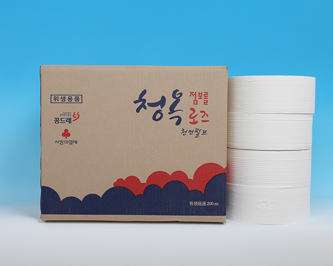 로즈 점보롤화장지 3겹(200m)